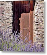 Lavender Welcomes You To This Abode Metal Print