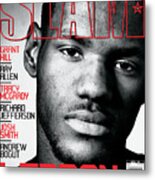 Lebron: Unstoppable Slam Cover Metal Print