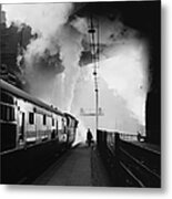 Lime Street Station Metal Print