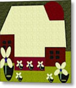 Little House Painting 49 Metal Print