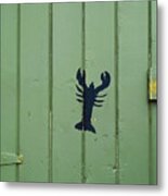 Lobster Door Metal Print