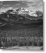 Longs Peak , Rocky Mountain National Metal Print