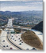 Los Angeles Freeway Metal Print