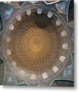 Lotfullah Mosque, Esfahan, Iran Metal Print