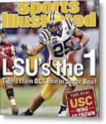 Louisiana State University Justin Vincent, 2004 Sugar Bowl Sports Illustrated Cover Metal Print