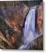 Lower Falls Grand Canyon Metal Print