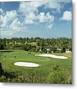 Lyford Cay Golf Course Metal Print