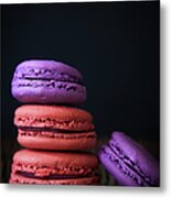 Macarons Metal Print