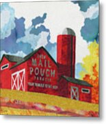 Mail Pouch Barn Metal Print