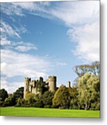 Malahide Castle, Ireland Metal Print