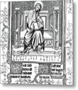 Man Of Sorrow, Or Christ Showing Metal Print