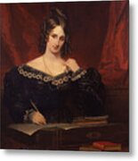 Mary Shelley, 1831 Metal Print