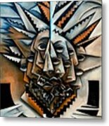 Mask De Epistrophique Metal Print