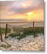 Matanzas Inlet Sunrise Metal Print