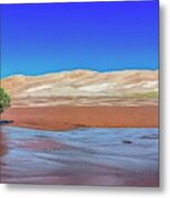 Medano Creek Metal Print