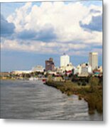 Memphis On The Mississippi Metal Print