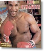 Mike Tyson, Heavyweight Boxing Sports Illustrated Cover Metal Print