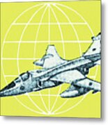 Military Aircraft Metal Print