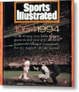 Milwaukee Braves Eddie Mathews, 40th Anniversary Special Sports Illustrated Cover Metal Print