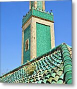 Minaret Of Grand Mosque Metal Print