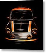 Mini Cooper Love Metal Print