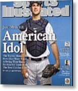 Minnesota Twins Joe Mauer Sports Illustrated Cover Metal Print