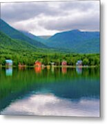 Mirror Lake Alaska Metal Print