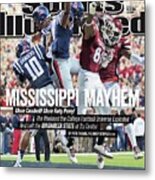 Mississippi Mayhem The Weekend The College Football Sports Illustrated Cover Metal Print