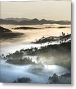 Mist Metal Print