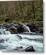 Molalla Cascade Metal Print