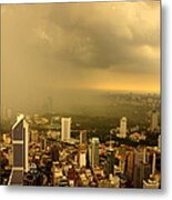 Monsoons In Kuala Lumpur Metal Print