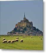 Mont Saint Michel Metal Print