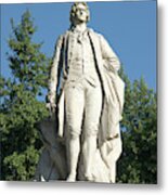 Monument To Goethe In Villa Borghese, Rome Metal Print
