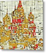 Moscow Metal Print