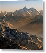 Mount Everest, Himalaya Mountains, Asia Metal Print
