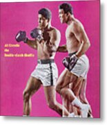Muhammad Ali, Heavyweight Boxing Sports Illustrated Cover Metal Print