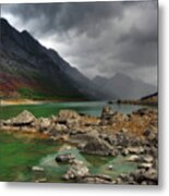 Mystical Medicine Lake #1 - Jasper National Park Metal Print
