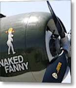 Naked Fanny Metal Print