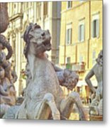 Navona Early Morning Metal Print