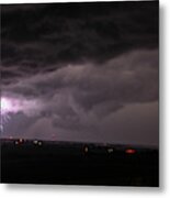 Nebraska Arcus And Lightning 043 Metal Print