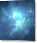 Nebula With Plasma Field Metal Print