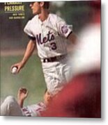 New York Mets Bud Harrelson... Sports Illustrated Cover Metal Print