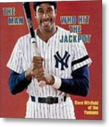 New York Yankees Dave Winfield Sports Illustrated Cover Metal Print