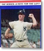 New York Yankees Whitey Ford... Sports Illustrated Cover Metal Print