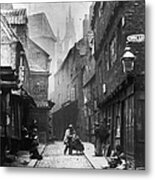 Newcastle Slum Metal Print