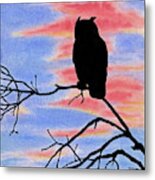 Night Hunter Metal Print