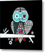 Night Owl Metal Print