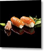 Nigiri Sushi Style Metal Print