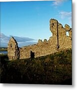 Norman Castle, Clonmacnoise, Co Offaly Metal Print