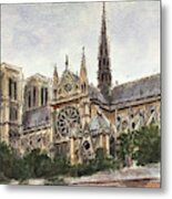 Notre Dame Ii Metal Print